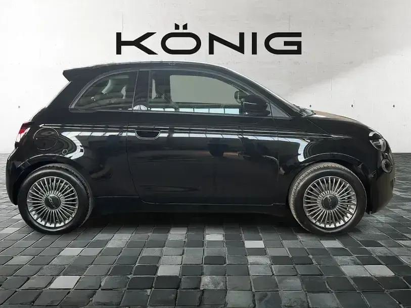 Gebraucht Fiat 500e Icon 41 kW (57 PS) 2024 Schwarz Kleinwagen