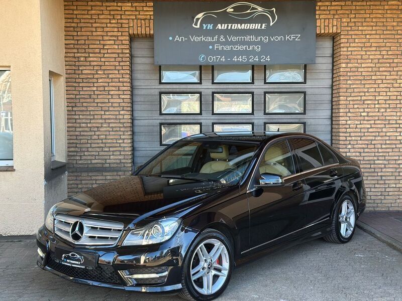 Schwarz Gebraucht 2013 Mercedes C180 AMG Limousine | 12.880 € (Teuer) - Bild 1/4