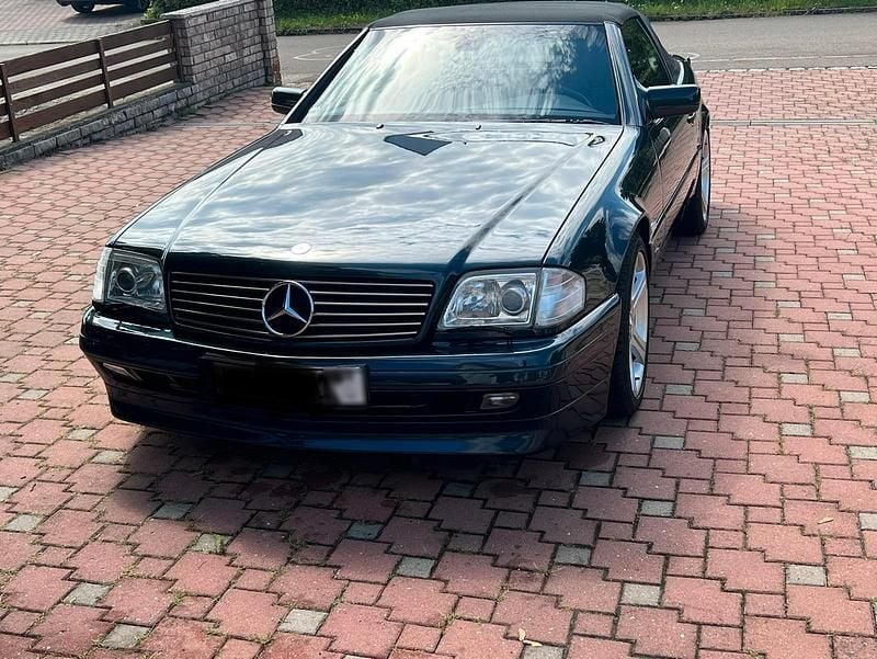 Gebraucht Mercedes SL500 320 PS (235 kW) 1996 Blau Cabrio