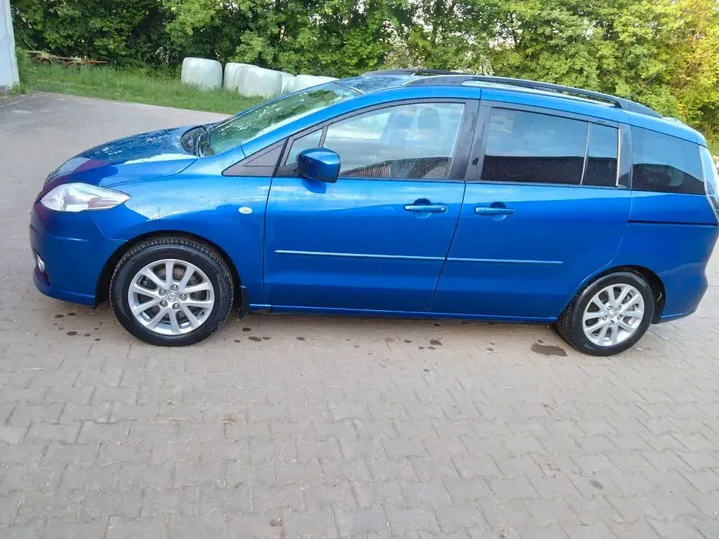 Gebraucht Mazda 5 Active 145 PS (106 kW) 2010 Blau Van / Kleinbus