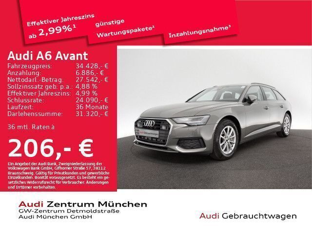 Chronosgrau metallic Gebraucht 2023 Audi A6 Ambiente Kombi | 38.792 € (Fairer Preis) - Bild 1/2
