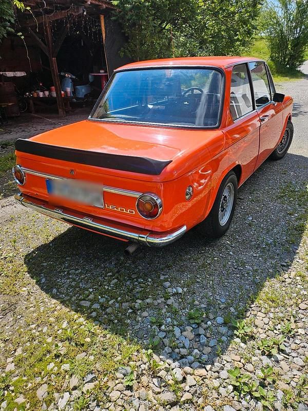 Orange Gebraucht 1972 BMW 1600-2 Limousine | 15.750 € - Bild 1/4