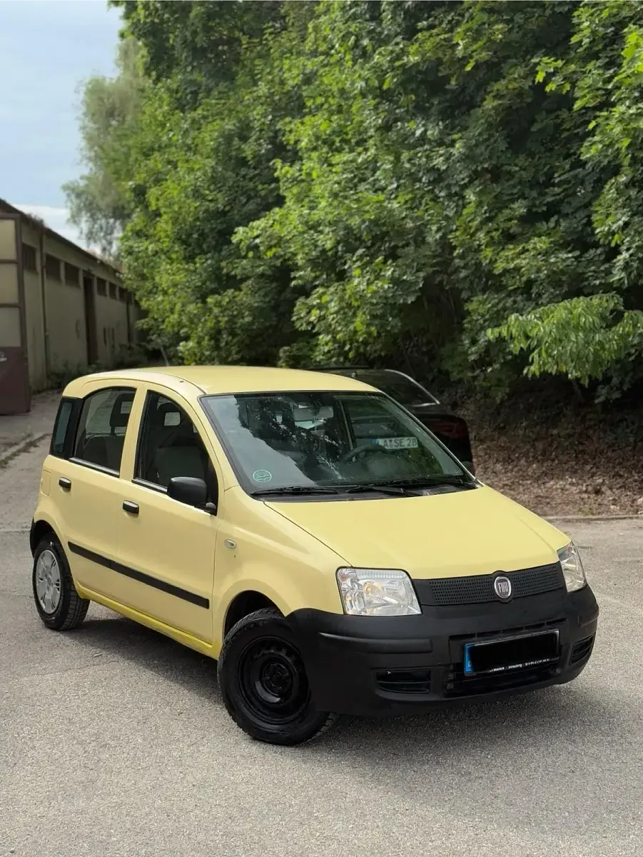 Gebraucht Fiat Panda 54 PS (39 kW) 2009 Gelb Kleinwagen