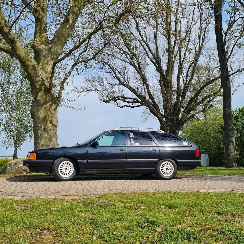 Gebraucht Audi 100 133 PS (97 kW) 1990 Schwarz Kombi