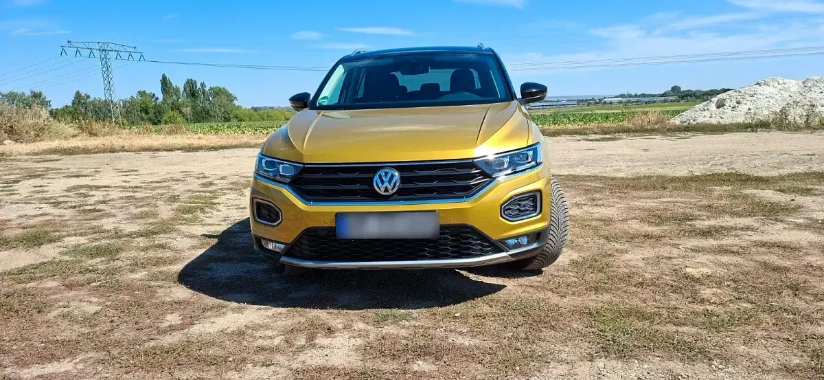 Gebraucht VW T-Roc Style 150 PS (110 kW) 2018 Gelb SUV