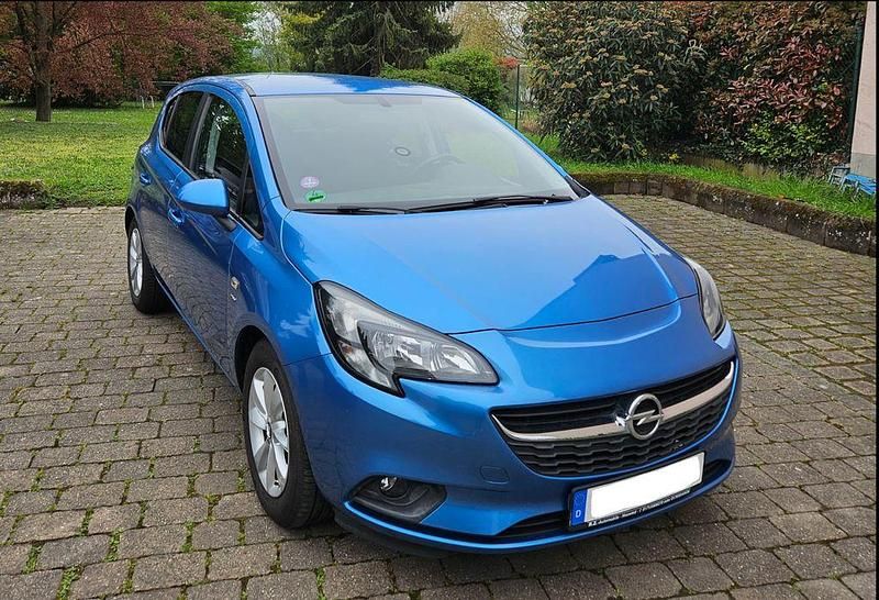 Gebraucht Opel Corsa drive 90 PS (66 kW) 2016 Blau Kleinwagen