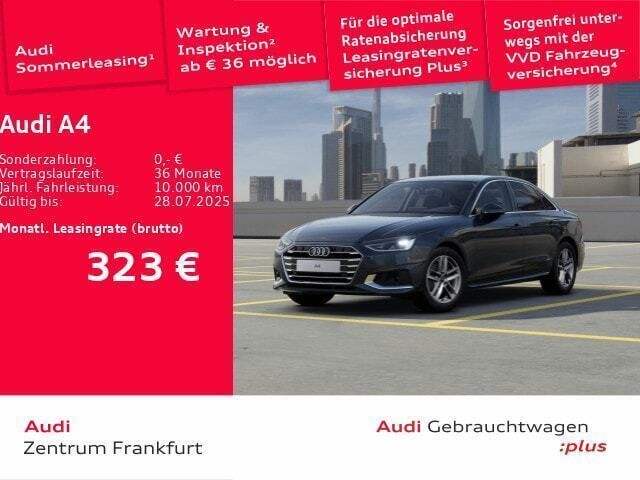 Manhattangrau metallic/manhatt Gebraucht 2024 Audi A4 Advanced Limousine | 32.990 € (Guter Preis) - Bild 1/2
