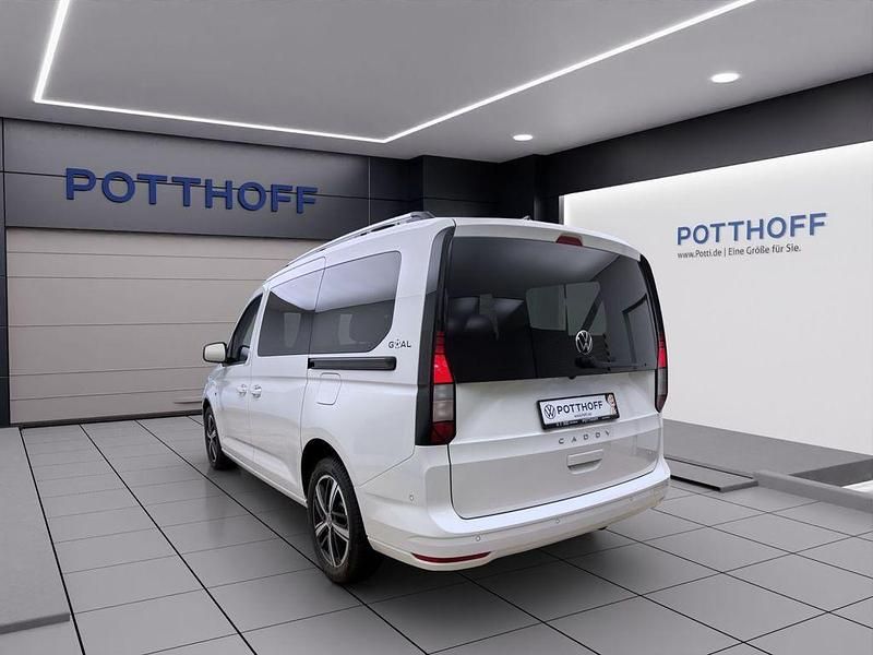 Neu VW Caddy Maxi Goal 116 PS (85 kW) 2025 Weiss Van / Kleinbus