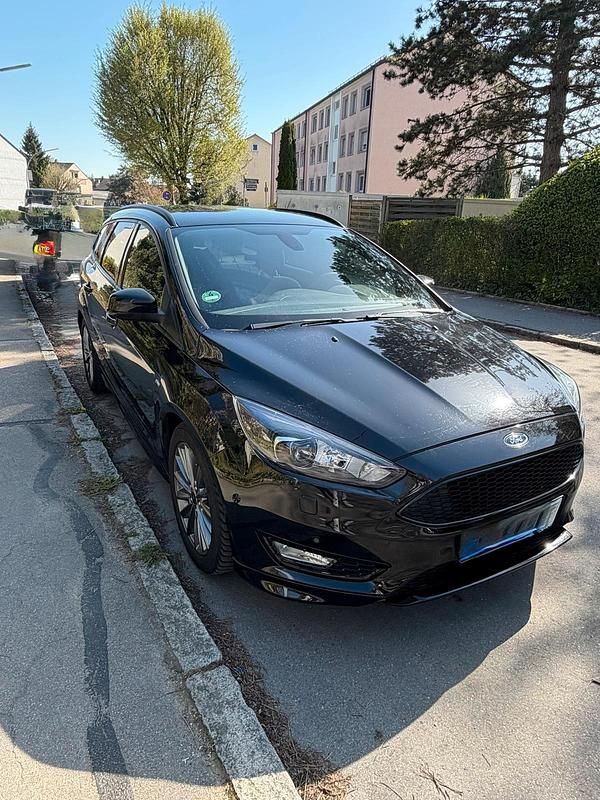 Brugt Ford Focus ST-Line 182 HK (133 kW) 2018 Sort Stationcar