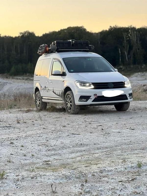 Gebraucht VW Caddy Comfortline 150 PS (110 kW) 2017 Weiß Van / Kleinbus