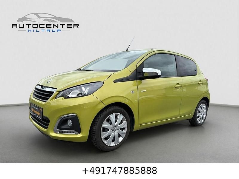Grün Gebraucht 2018 Peugeot 108 Style Kleinwagen | 8.470 € (Fairer Preis) - Bild 1/4