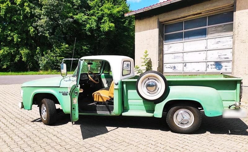 Second-hand Dodge D100 200 CP (147 kW) 1967 Verde Pickup
