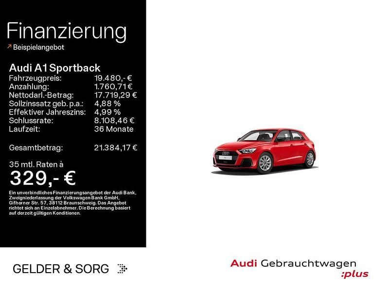 Misanorot perleffekt Gebraucht 2020 Audi A1 Sportback Advanced Plus Kleinwagen | 19.480 € (Fairer Preis) - Bild 1/1