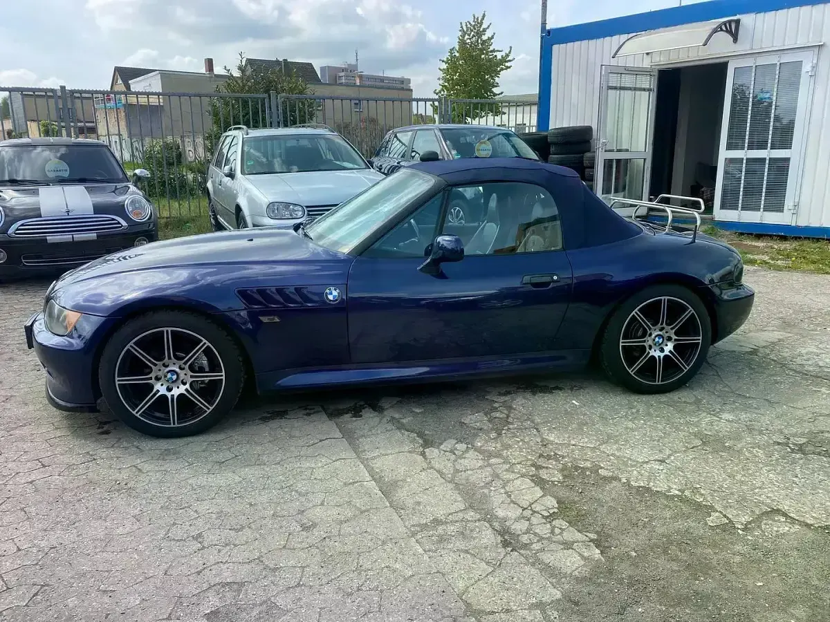 Gebraucht BMW Z3 Efficient Dynamics 140 PS (102 kW) 1997 Blau Cabrio