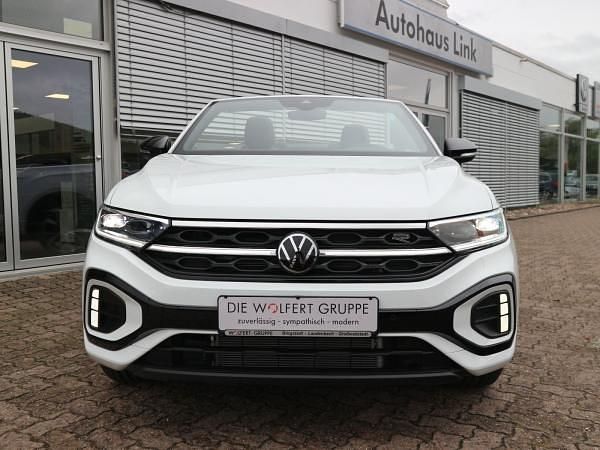 Neu VW T-Roc Cabriolet R-line 150 PS (110 kW) 2026 Weiß (pure white schwarz) Cabrio