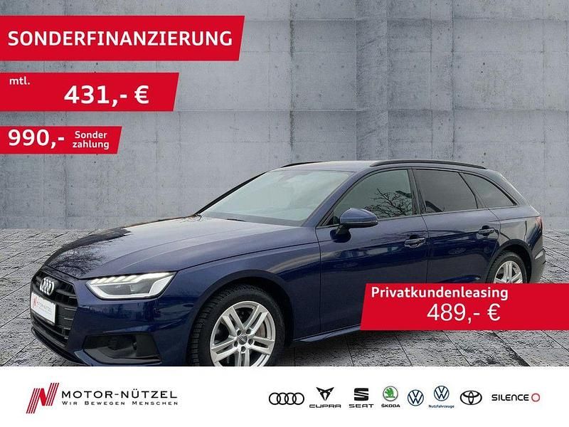 Gebraucht Audi A4 Advanced Plus 265 PS (194 kW) 2021 Navarrablau metallic Kombi