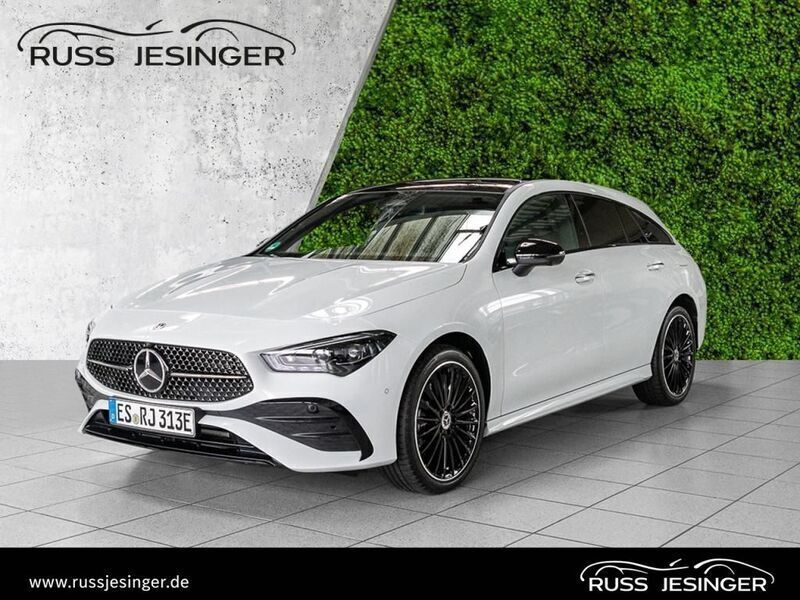 Digitalweiß Gebraucht 2024 Mercedes CLA250e Shooting Brake AMG line Kombi | 35.850 € (Fairer Preis) - Bild 1/3