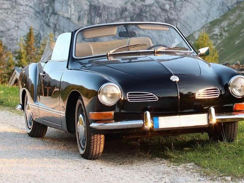Schwarz Gebraucht 1969 VW Karmann Ghia Karmann Cabrio | 39.500 € - Bild 1/4