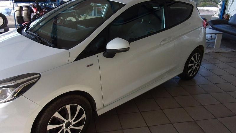 Gebraucht Ford Fiesta ST-Line 101 PS (74 kW) 2019 Weiß Kleinwagen