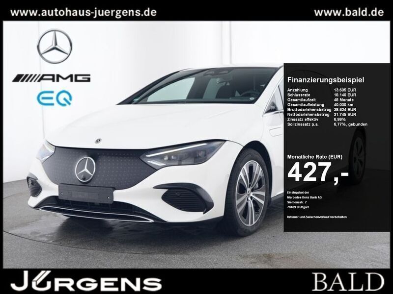 Weiss polarweiss Gebraucht 2024 Mercedes EQE300 Electric Art Limousine | 48.840 € (Guter Preis) - Bild 1/4