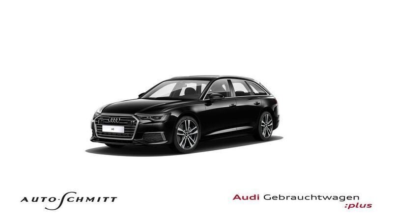 Mythosschwarz metallic Gebraucht 2021 Audi A6 Ambiente Kombi | 38.880 € (Superpreis) - Bild 1/4