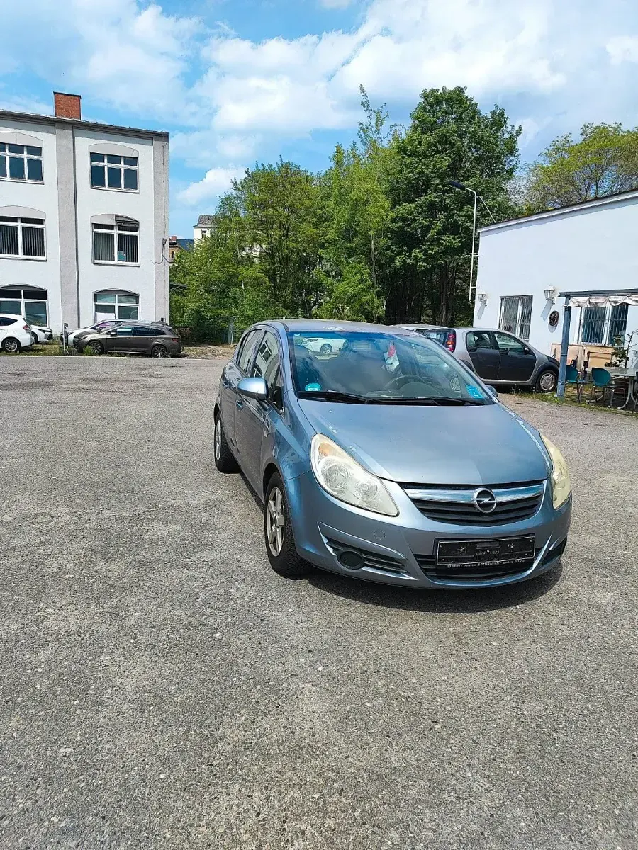 Gebraucht Opel Corsa 80 PS (58 kW) 2008 Blau Kleinwagen