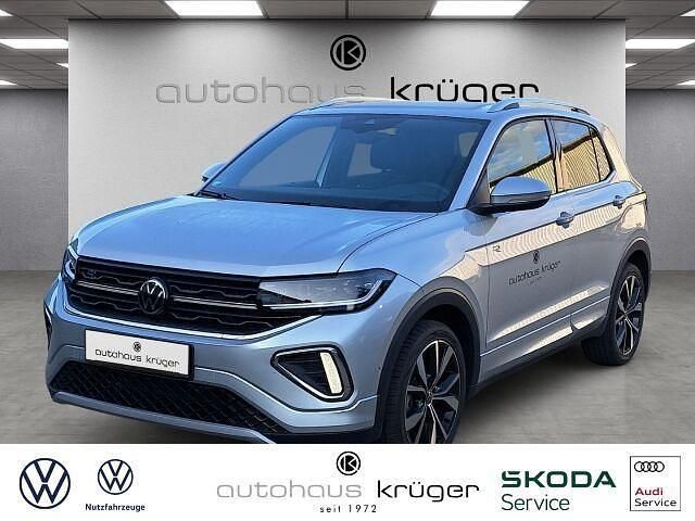 Silber Gebraucht 2024 VW T-Cross R-line SUV | 33.900 € - Bild 1/4