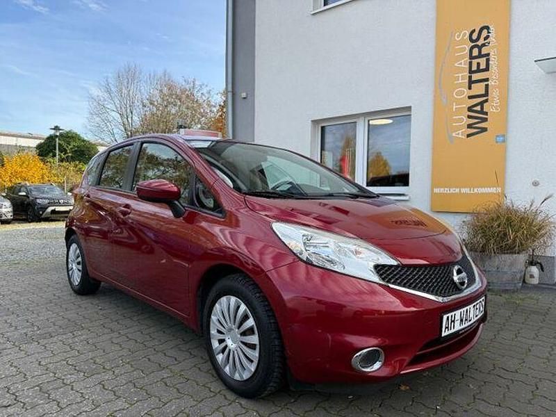 Alizarin crimson (metallic) Gebraucht 2015 Nissan Note Acenta+ Van / Kleinbus | 9.885 € (Etwas zu teuer) - Bild 1/4