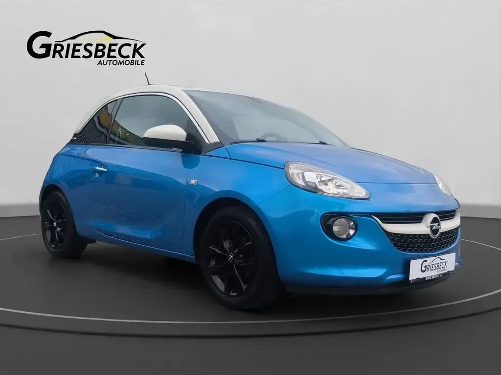 Gebraucht Opel Adam Unlimited 87 PS (63 kW) 2017 Blau Kleinwagen