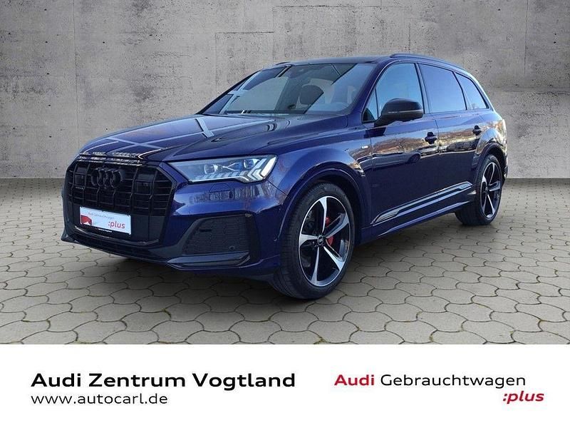 Gebraucht Audi Q7 S-Line 286 PS (210 kW) 2023 Navarrablau metallic SUV