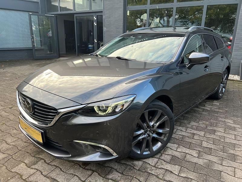 Gebraucht Mazda 6 Nakama Intense 175 PS (128 kW) 2017 Grau Kombi