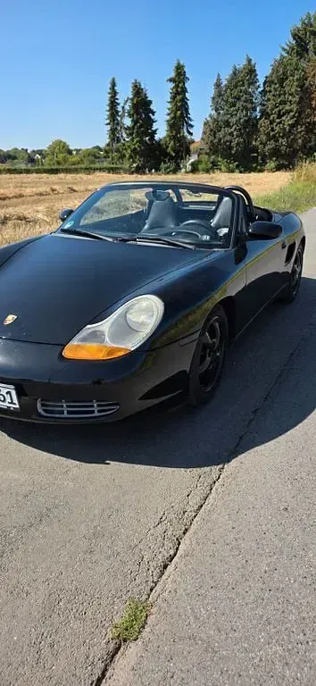 Gebraucht Porsche Boxster 204 PS (150 kW) 1998 Schwarz Cabrio