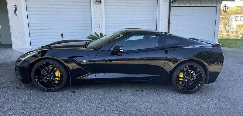 Schwarz Gebraucht 2018 Corvette Stingray Coupé | 68.500 € (Fairer Preis) - Bild 1/4
