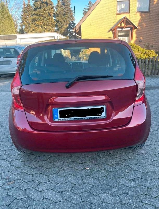 Second-hand Nissan Note 80 CP (58 kW) 2014 Roșu Hatchback