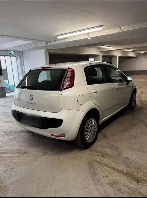 Gebraucht Fiat Punto 68 PS (50 kW) 2011 Weiß Kleinwagen