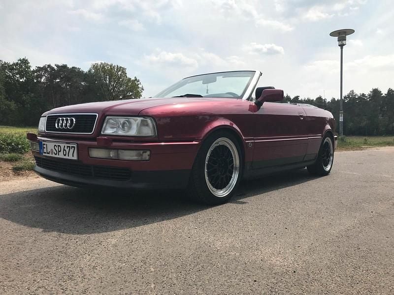 Rot Gebraucht 1996 Audi Cabriolet Cabrio | 4.000 € - Bild 1/4