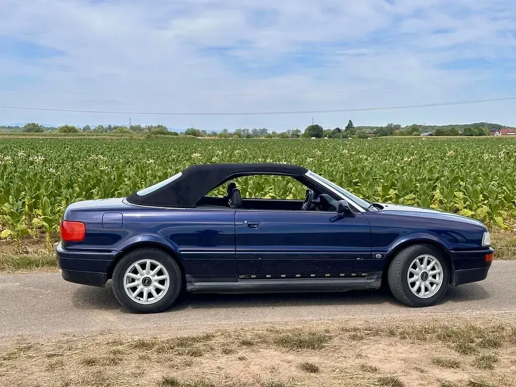 Gebraucht Audi Cabriolet 116 PS (85 kW) 1996 Blau Cabrio