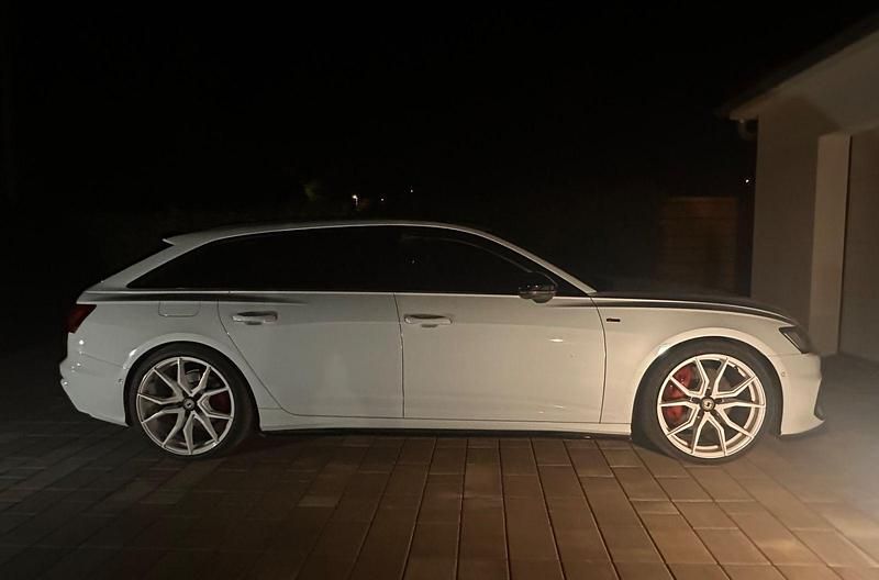 Gebraucht Audi A6 S-Line 367 PS (269 kW) 2021 Weiß Kombi