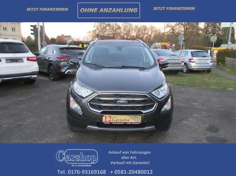 Gebraucht Ford Ecosport Titanium 125 PS (91 kW) 2019 Magneticgrau (metallic) SUV
