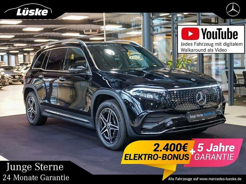 Nachtschwarz Gebraucht 2025 Mercedes EQB350 AMG line SUV | 46.800 € (Fairer Preis) - Bild 1/4