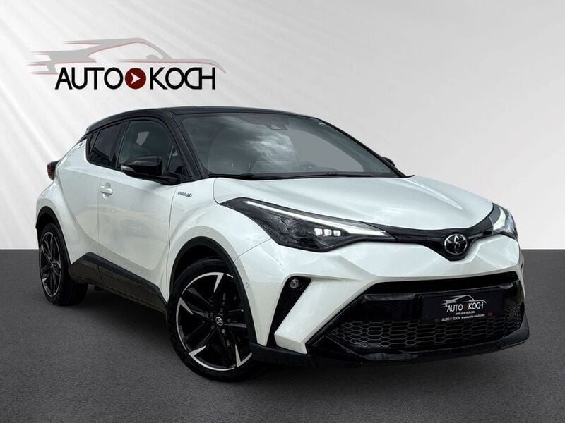 Novaweiß perleffekt / dach schwarz Gebraucht 2020 Toyota C-HR Sport SUV | 26.890 € (Teuer) - Bild 1/4