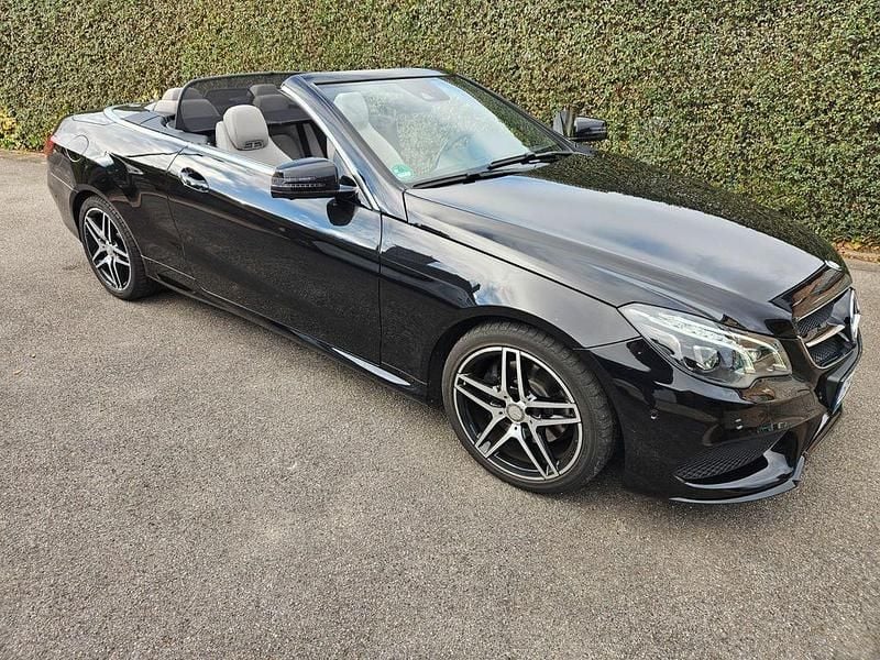 Schwarz Gebraucht 2016 Mercedes E250 Sport Edition Cabrio | 27.900 € (Fairer Preis) - Bild 1/4