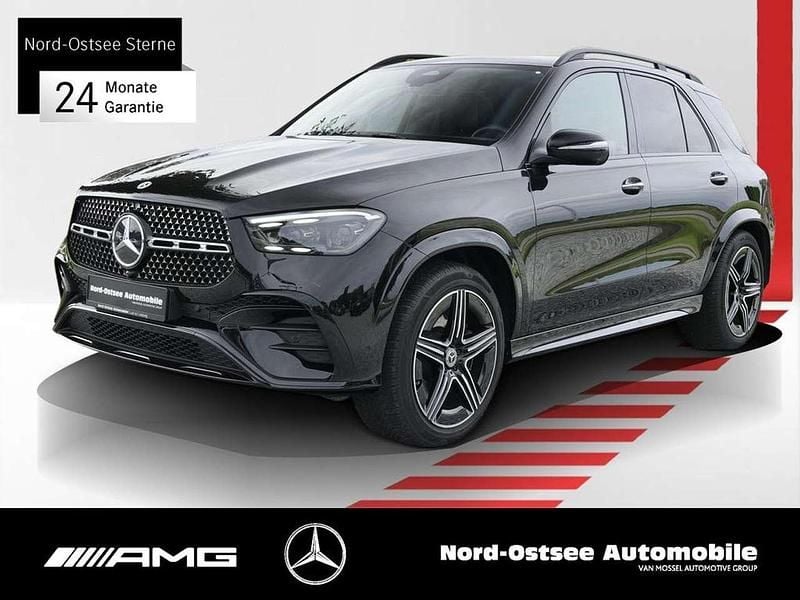 Metalliclack obsidianschwarz Gebraucht 2025 Mercedes GLE450 AMG AMG SUV | 88.890 € (Superpreis) - Bild 1/4