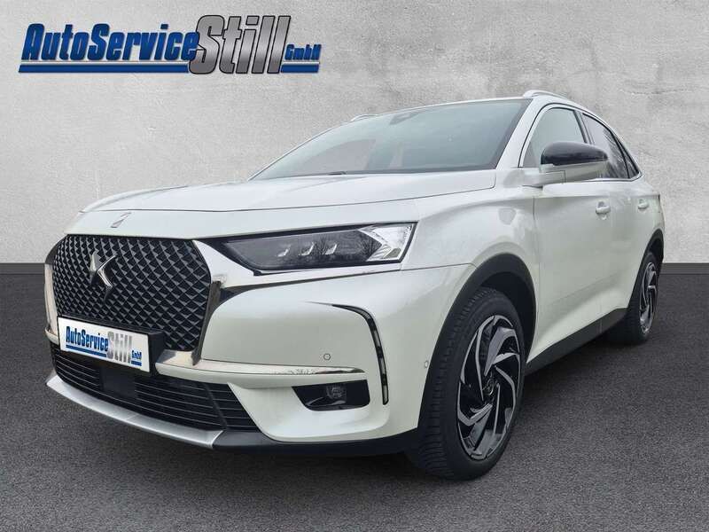 Perlmuttweiß perleffekt (metallic) Gebraucht 2020 DS Automobiles DS7 Crossback Grand Chic SUV | 27.800 € (Fairer Preis) - Bild 1/4