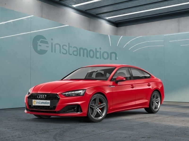 Rot Gebraucht 2020 Audi A5 Sportback Advanced Plus Limousine | 29.120 € (Fairer Preis) - Bild 1/3
