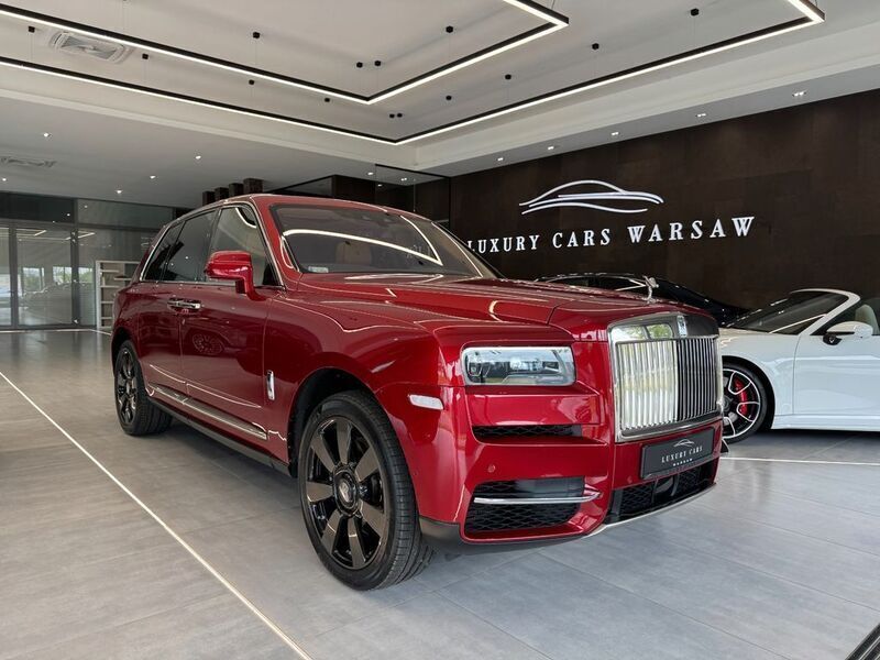 Rot Gebraucht 2018 Rolls Royce Cullinan SUV | 309.400 € - Bild 1/4