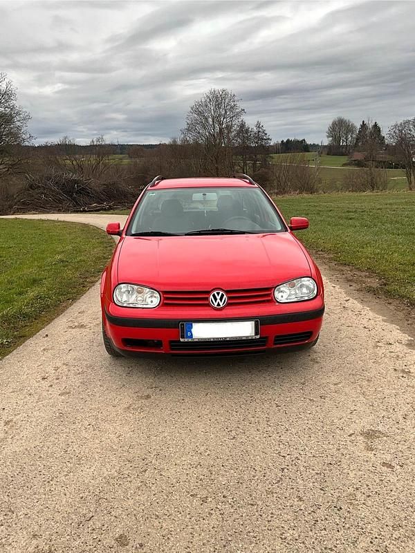 Rot Gebraucht 1999 VW Golf IV Kombi | 275 € (Superpreis) - Bild 1/4