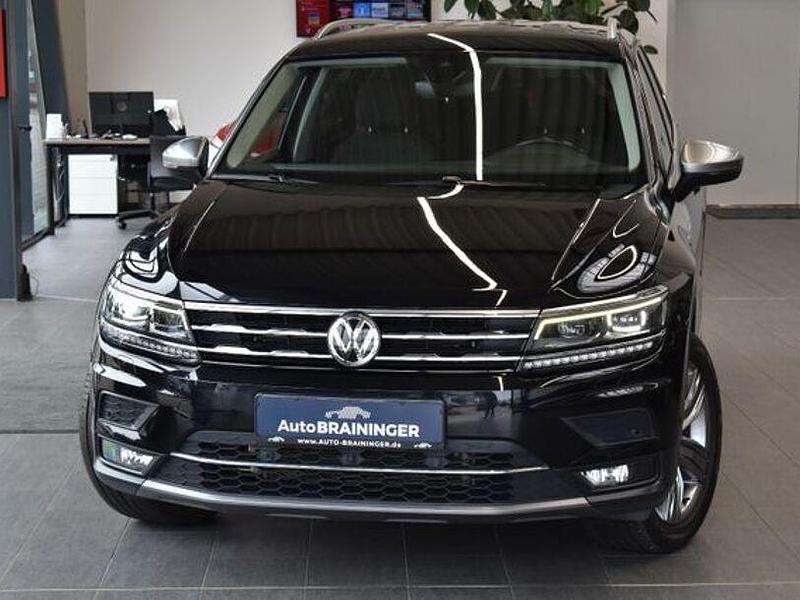 Schwarz Gebraucht 2017 VW Tiguan Allspace Highline SUV | 24.550 € (Fairer Preis) - Bild 1/4