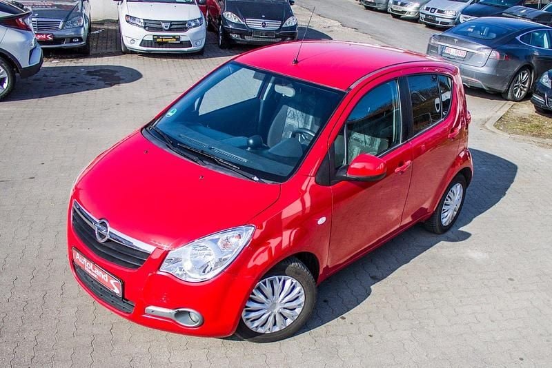 Gebraucht Opel Agila 65 PS (47 kW) 2011 Rot Kleinwagen