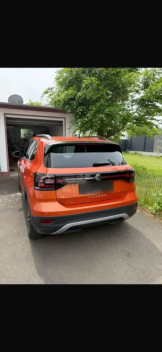 Usado VW T-Cross 110 CV (80 kW) 2022 Naranja SUV